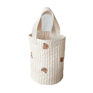 新生婴儿妈咪肩包熊刺绣绗缝婴儿车储物收纳袋护理尿布袋 - Product Image 6