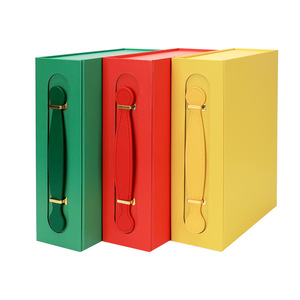 In Stock Luxury <strong>Cardboard</strong> Paper Traveling Packaging Box Mini Hamper <strong>Suitcase</strong> Gift Box for Children with Handle - Product Image 4