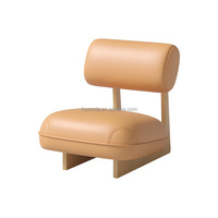 Canapé de loisirs de conception italienne avec ensemble de table en bois, siège de luxe pour café, chaise de café, table et chaises de salle à manger de restaurant