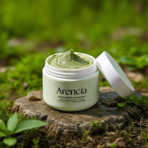 Nettoyant visage Arencia Fresh Green 120g à l'extrait de riz, pour tous types de peaux - Product Image 3