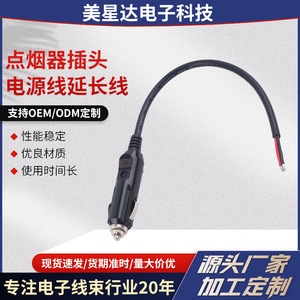 สายต่อพ่วงปลั๊กจุดบุหรี่ในรถยนต์ 12V24V อเนกประสงค์ กำลังไฟสูง สายต่อพ่วงไฟฟ้า สายเชื่อมต่อแบบตัวผู้ - Product Image 1