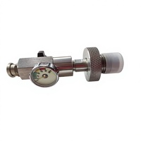 Adaptateur de remplissage d'air PCP avec tuyau de 24 pouces et filetage G5/8 pour paintball, PCP et plongée sous-marine