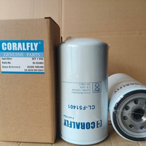 อะไหล่รถขุดราคาส่ง ไส้กรองน้ำมันดีเซลเครื่องยนต์ L6500-1105140 L65001105140 SN 35011 สำหรับยูชัย - Product Image 2