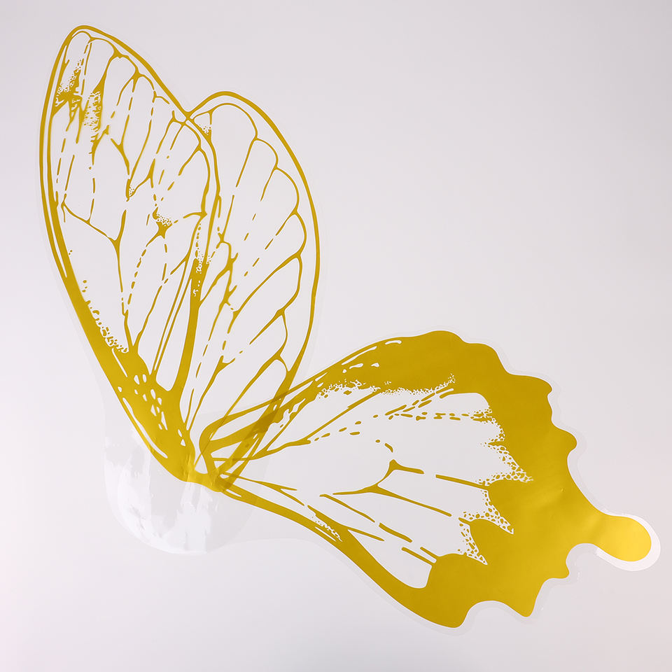 Factory Direct Crystal Butterfly Wing Transparent Bouquet Wrap Flower ...