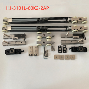 Rails de <span class=keywords><strong>rail</strong></span> de <span class=keywords><strong>porte</strong></span> <span class=keywords><strong>coulissante</strong></span> de conception moderne et matériel de roue en plastique et alliage de zinc <span class=keywords><strong>sur</strong></span> la quincaillerie de <span class=keywords><strong>porte</strong></span> et de meubles - Product Image 4