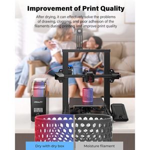 Caja Secadora de Filamento Creality Pro 2.0 1KG, Accesorio para Impresora 3D con Ventilador y Circulación de Aire Caliente - Product Image 6