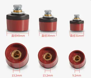 Welding Machine Quick Fitting Male Cable Connector Socket Plug Adaptor