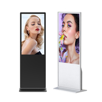 43 50 55 65 zoll freistehender drahtloser vertikaler lcd-touchscreen Werbedisplay-Herstellung Digitalsignage