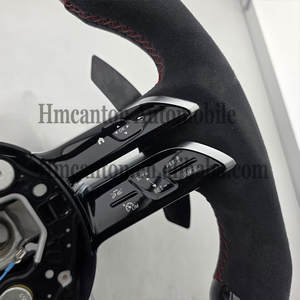 พวงมาลัยคาร์บอนไฟเบอร์อัลคันทาร่า LED รุ่นยอดนิยมสำหรับ Mercedes Benz W177 W213 W204 C257 AMG - Product Image 4