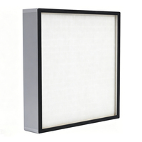 Filtre à panneaux en fibre de verre HEPA H13/H14 avec joint d'étanchéité en EVA pour remplacement HVAC dans les unités de traitement d'air