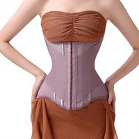 Ceinture amincissante Yixinly pour femme, corset en U, gaine abdominale pour le fitness avec fermeture à agrafes, fabriquée en Chine