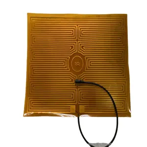 Calentador 12 volt warmer pad rezistans polyimide film kapton foil heater