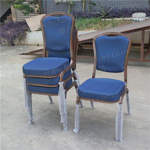 Chaise de banquet bleue de style moderne, chaise de salle à manger empilable en aluminium <span class=keywords><strong>royal</strong></span> pour hôtels, restaurants, mariages et événements pour salles - Product Image 6