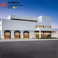 Kits de construction en acier de conception industrielle Q235/Q355 avec certification CWB CE pour supermarchés, centres commerciaux, bureaux, gymnases, salles d'exposition