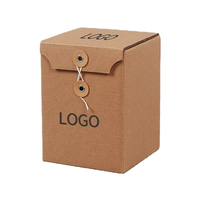 Caja de embalaje de cartón corrugado UV personalizable al por mayor, Forma cuadrada para regalos de té, tazas, ropa interior, calcetines, papel de aluminio