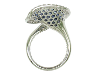Bague traditionnelle en turquoise, forme de poire unique, design œil turc porte-bonheur, vente en gros, bijoux en argent sterling faits à la main