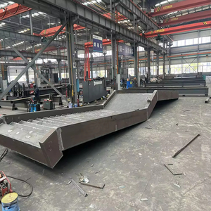 Heavy Duty Prefabricated Steel Pedestrian Bridge Custom Design for Municipal Overpass Factory Use Q355B Material Wind Resistant - Product Image 2