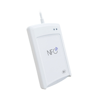 Lector y Escritor de Tarjetas NFC DualBoost II con Doble Tarjeta, Etiquetas NFC Felica para Programas de Fidelización ISO7816/ISO14443, ACR1581U-C1