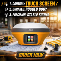 Receptor GNSS RTK Hi-Target V98, Equipo de Topografía DGPS con 336 Canales, IP67