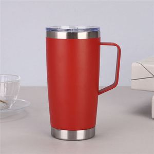 20Oz Stainless Steel Travel <b>Coffee</b> Mug With Sliding Lid Drop Shipping Available Outdoor Camping Gear ASM26 - Product Image 2