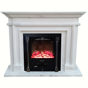 Cubierta Decorativa para <span class=keywords><strong>Chimenea</strong></span> de Madera de Estilo Francés para Interiores, Suministro Directo del Fabricante - Product Image 4
