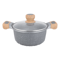 Ensemble de marmites et soupes en granit Ucc-Life Ensemble de marmites de cuisine en métal et casserole