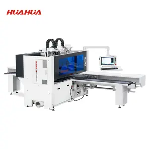 HUAHUA SKH-612NS Double Drilling Heads Automatic Pressure Wheel Integrated Six Sides CNC Drilling Machine