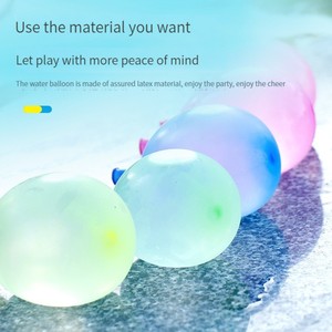Offre Spéciale 111 pièces heureux bébé magique auto-scellant Latex ballons à eau gonflable bombe à Air ballon cadeau jouet - Product Image 6