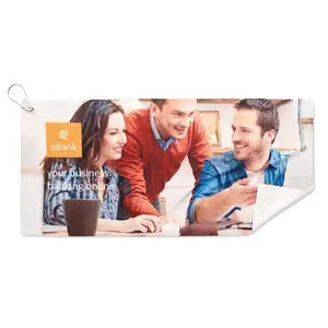 Sustainable RPET <b>golf</b> <b>towel</b> custom merchandising - Product Image 1