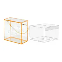 Custom Size Clear PVC Packaging Box, Transparent Candy Gift