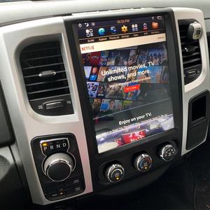 Estéreo Multimedia Carplay Android 13 Tesla para Dodge RAM 1500 2500 2008 2009 2010 2011 2012 2013 2014-2019, Unidad Principal de Radio y Audio - Product Image 1