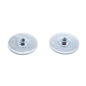 Écrou à <span class=keywords><strong>disque</strong></span> en acier personnalisable, écrou à <span class=keywords><strong>disque</strong></span> en acier zingué - Écrou cylindrique à bride, fixation - Product Image 2