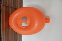 Anneau de natation pour enfants Animal jaune canard anneau de siège de bain anneau de flotteur gonflable sans poignée