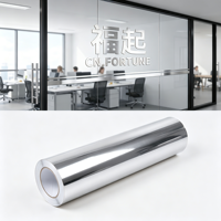 Vinilo PVC Plateado Brillante para Plotter, Fácil de Despegar, Alta Adhesión, Resistente a los Rayos UV, para Publicidad Exterior, Vallas y Letras en Paredes