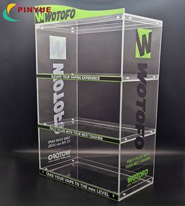 Présentoir à cigarettes en acrylique à 4 niveaux, hauteur réglable, personnalisable <span class=keywords><strong>pour</strong></span> supermarché et magasin de tabac - Vente en gros fabricant - Product Image 4