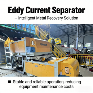 Separador de Corrientes de Foucault Portátil para Reciclaje de Chatarra de Cobre en Pequeñas Empresas - Product Image 2