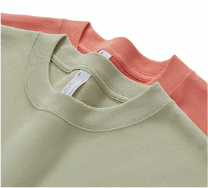 T-shirt Y-X 300gsm di lusso 100% cotone, taglie forti da uomo, alta qualità, personalizzabile con ricamo, oversize, pesante - Product Image 3