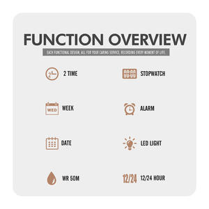SKMEI 2360 relojes para hombre deportes al aire libre impermeable reloj militar fecha multifunción táctica LED alarma cronómetro - Product Image 5