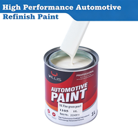 Peinture de base 1K Fine Green Pearl pour la retouche automobile, disponible en version OEM, revêtement acrylique nacré monocomposant pour la repinture de voitures