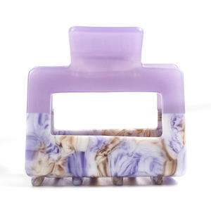 CANYUAN moda tatlı kadınlar saç aksesuarları oymak saç tokası kore tarzı renkli özel saç tokası pençe kelepçe kızlar için - Product Image 6