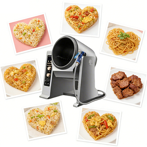 เครื่องทำอาหารอัตโนมัติสำหรับร้านอาหารอินเดีย สำหรับผัดผักปรุงรสแบบทันดูรี สไตล์ตาวา ใช้สำหรับทำอาหารอินเดียแบบตาวา - Product Image 2