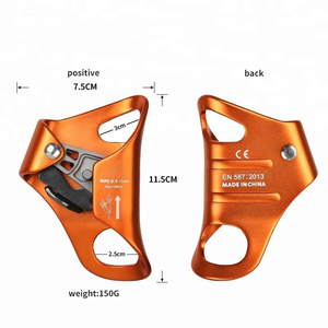 Handleless Hand Ascender Panjat Tebing Pohon Rappelling Tali Penjepit Bekerja Pada Ketinggian - Product Image 2