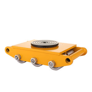 Mesin Skate 6 Ton berat troli penggerak Roller dengan struktur Platform mesin <span class=keywords><strong>Dolly</strong></span> troli tangan <span class=keywords><strong>Dolly</strong></span> - Product Image 4