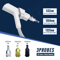 PZLASER Laser Pico Portable Efficace 532nm 1064nm 1320nm Machine Laser Picoseconde Q-Switch Nd Yag pour l'Élimination des Tatouages