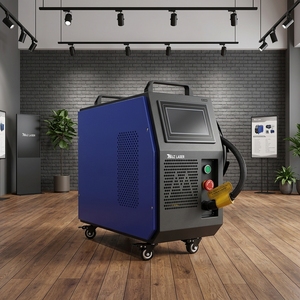 Máquina de Limpieza Láser de Pulso Jieput de 300W para Madera, Piedra y Metal con Enfriamiento por Agua, Velocidad de 5-15 M/h, 2 Años de Garantía, Limpieza Ecológica - Product Image 1