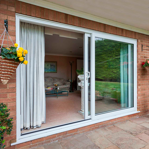 WANJIA Cách Âm Nội Thất Cửa Trượt Trắng Nhôm Cửa Trượt - Product Image 6