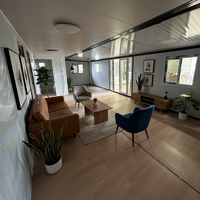 Casa Contenedor Expandible de Lujo de 40 pies: Villa Prefabricada Contemporánea de 2-3 Dormitorios, Casa Móvil Moderna de Madera y Acero