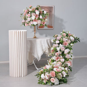 EG-V269 Nouveau design rose église décorations de mariage rose faveurs de mariage centres de table pour table de mariage - Product Image 4