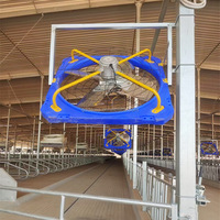 Ventilateurs d'extraction robustes en acier inoxydable pour étables de bétail, électriques, pour la ventilation du bétail et le contrôle de l'ammoniac, OEM/ODM