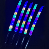 Sabre Laser Samouraï Épée Multi Couleur Flash Épée Petit Garçon Fille En Gros Led Clignotant Épée pour Fête Cosplay
